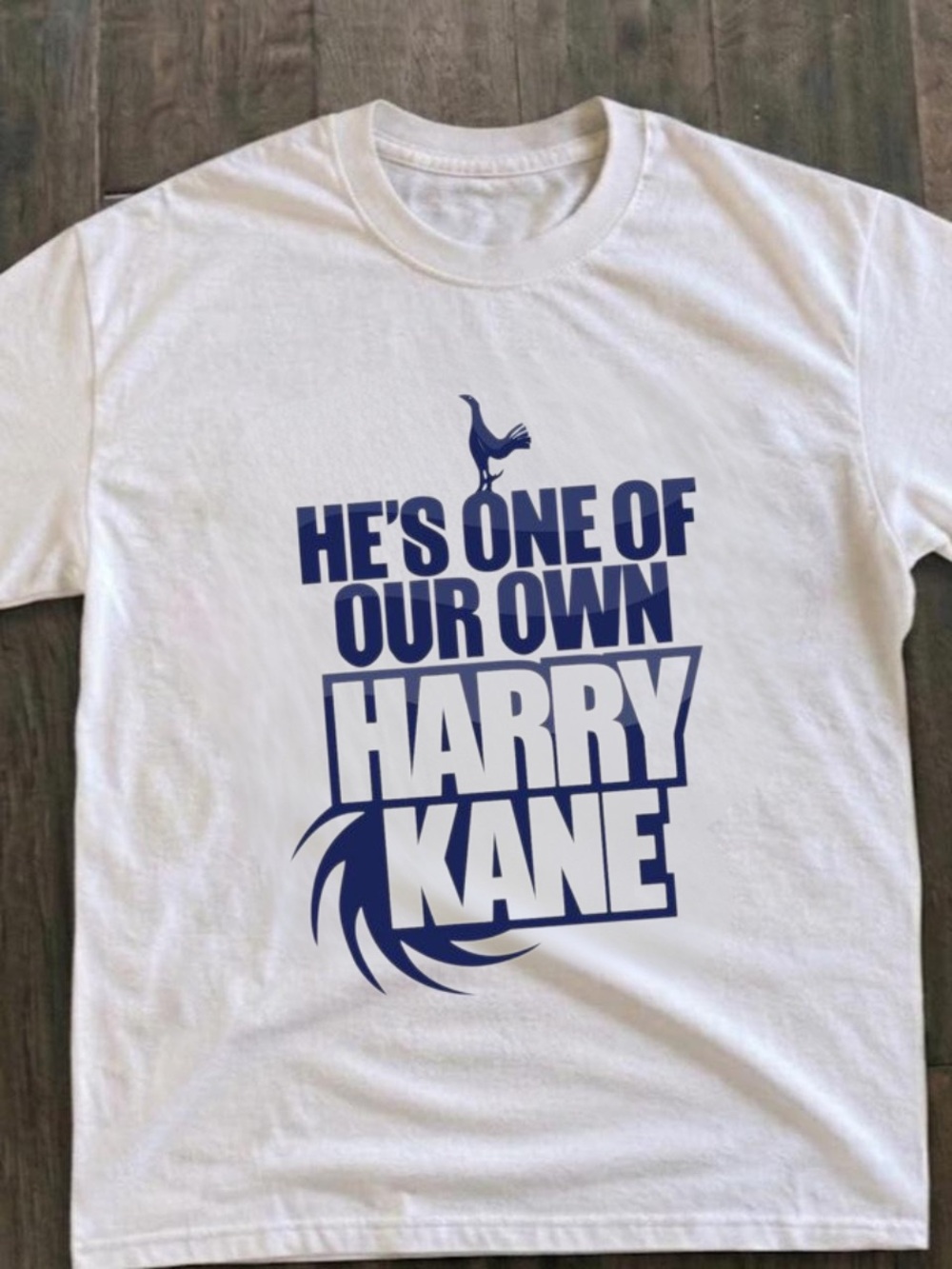Kane Hary He’s One of Our Own White Shirt Graphic Tee Size L